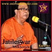 Bodhua Amar Chokhe Jol Eneche Karaoke By Jatileshwar Mukherjee (Mp4)